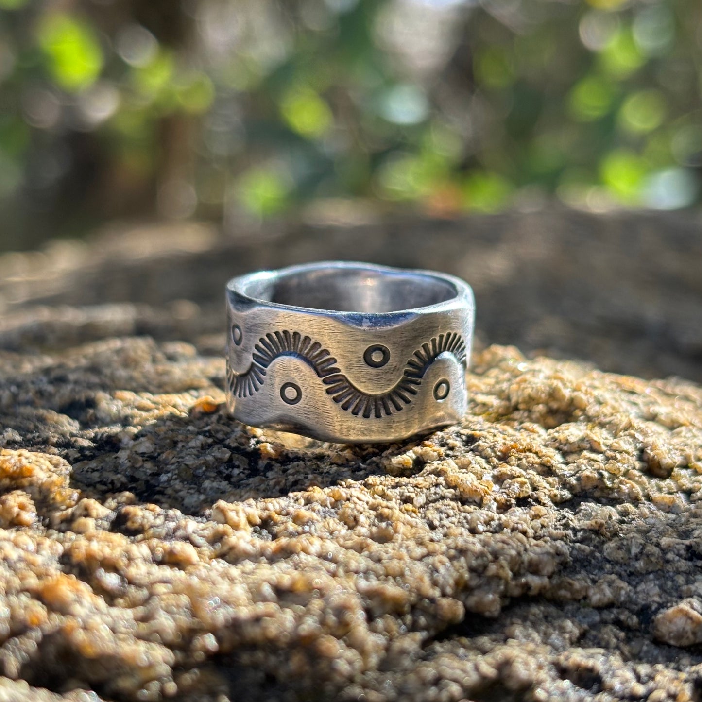 Silver Ingot Ring (Size 7 1/2)