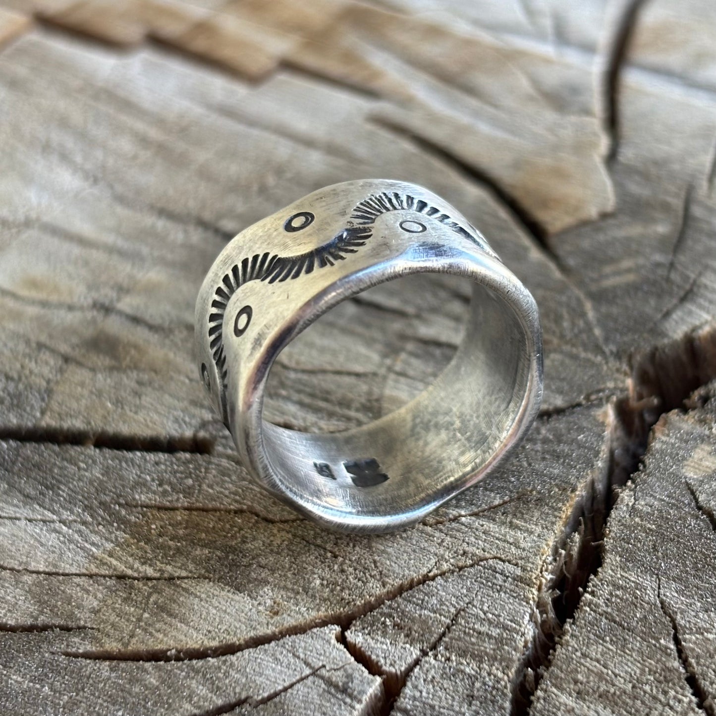 Silver Ingot Ring (Size 7 1/2)