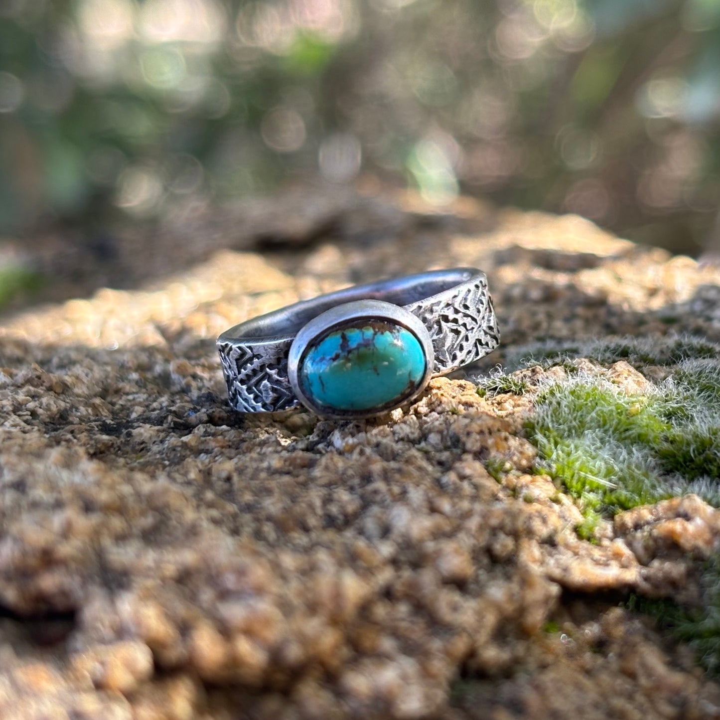 Texture Band Royston Ring (Size 7 1/4)