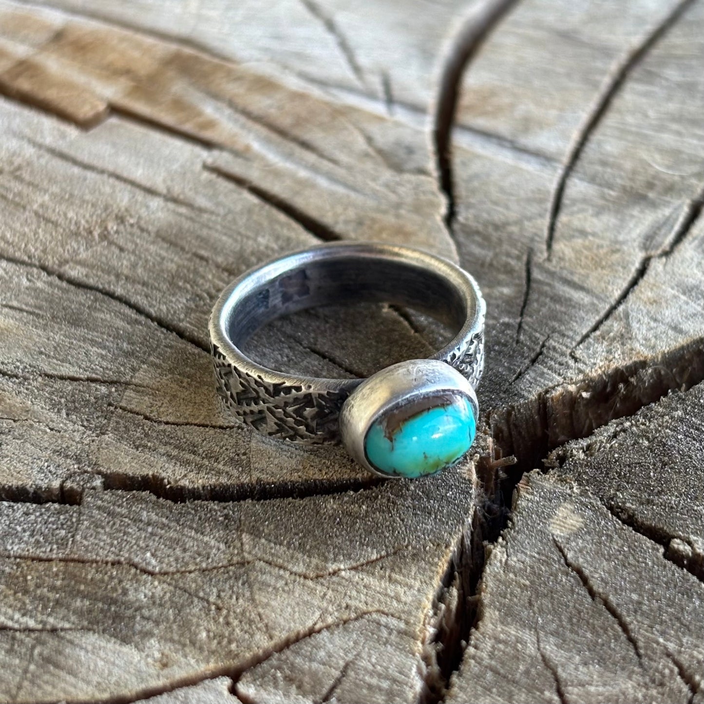 Texture Band Royston Ring (Size 7 1/4)