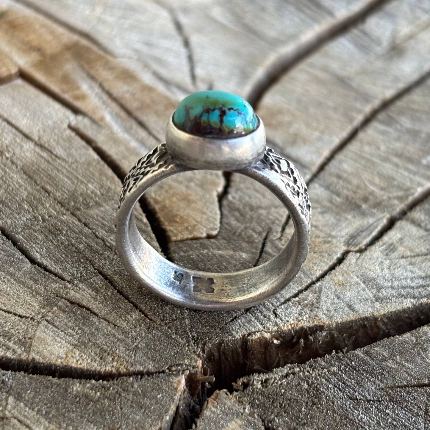 Texture Band Royston Ring (Size 7 1/4)