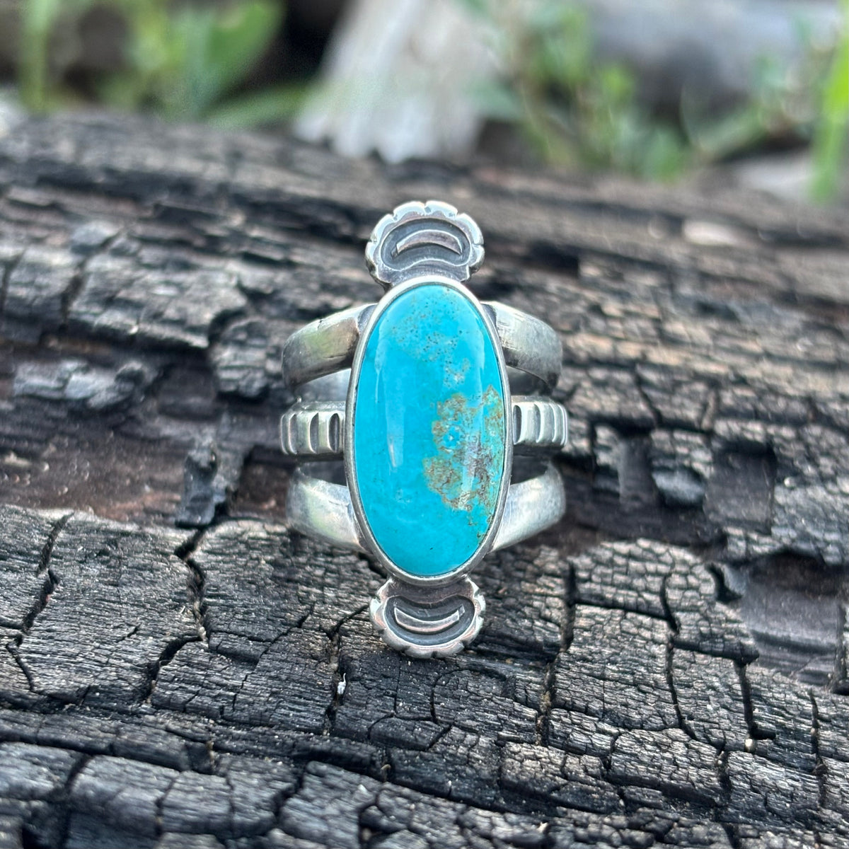 Poquito Ridge triple shank ring