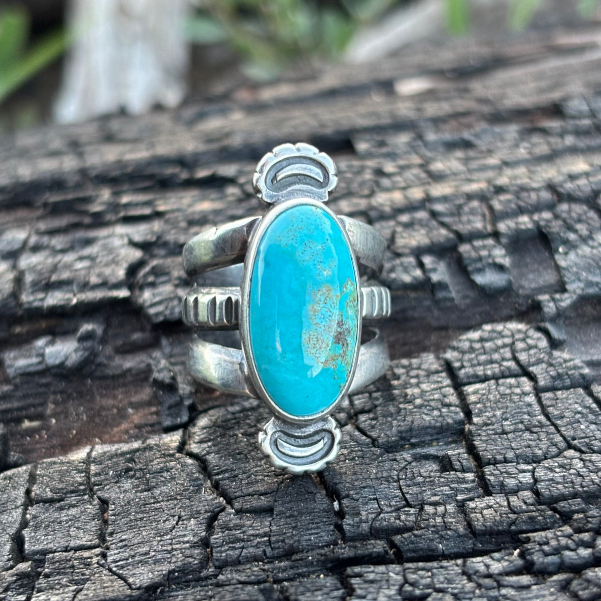 Poquito Ridge triple shank ring