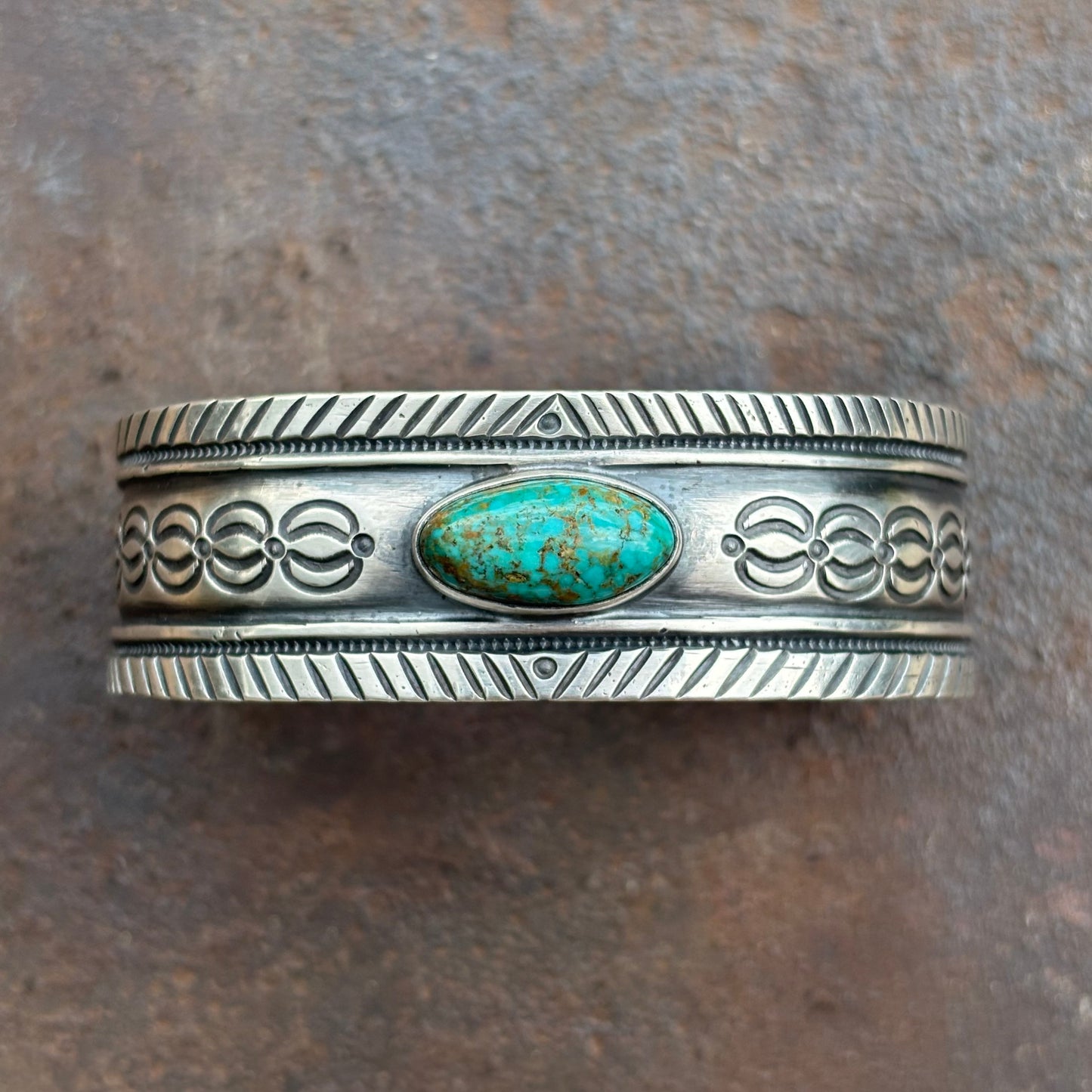 Cheyenne Turquoise Silver Bracelet