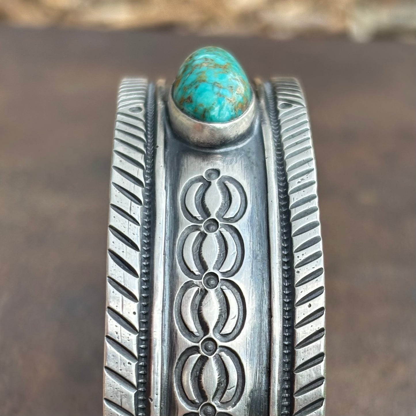 Cheyenne Turquoise Silver Bracelet
