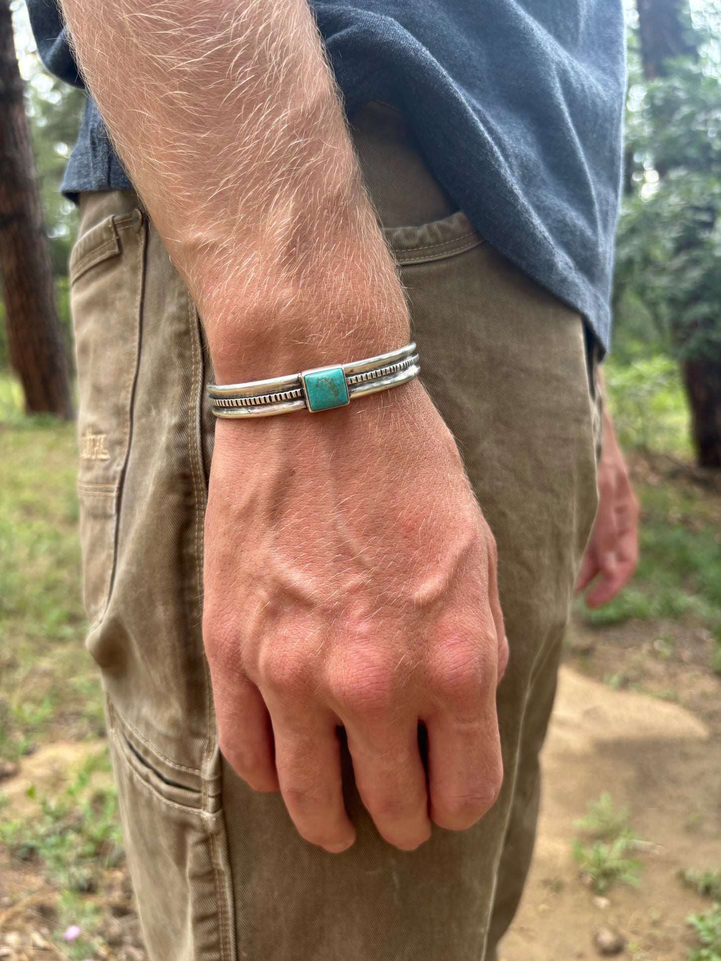 Pilot Mountain Turquoise Bracelet