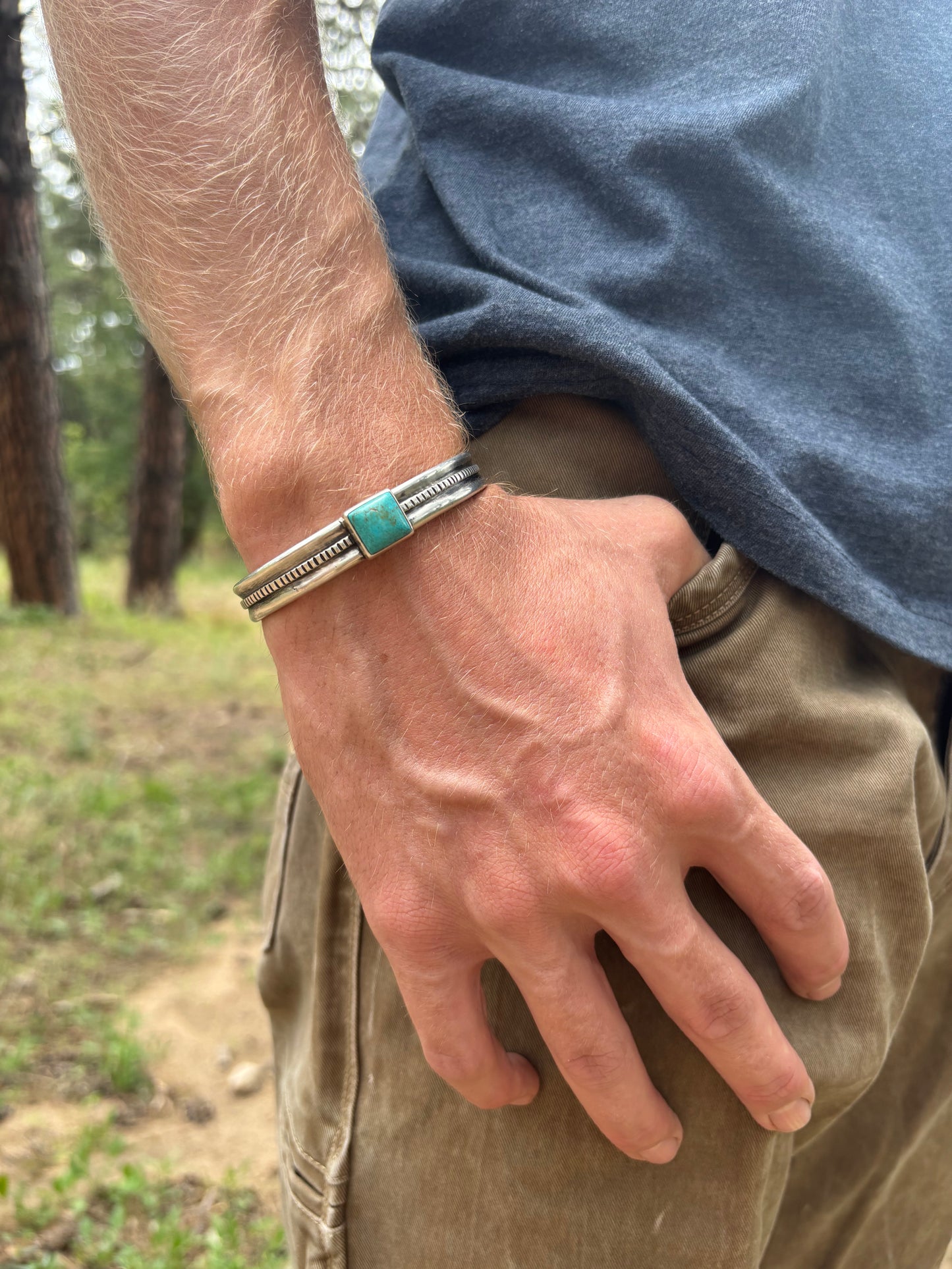 Pilot Mountain Turquoise Bracelet