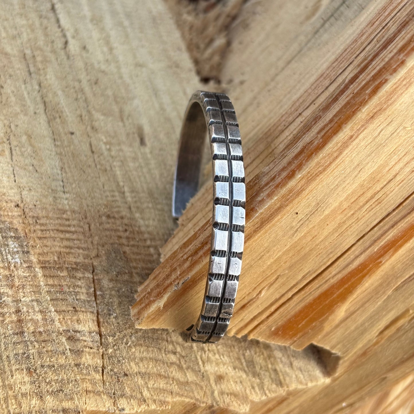 Sterling Snake Stacker Bracelet