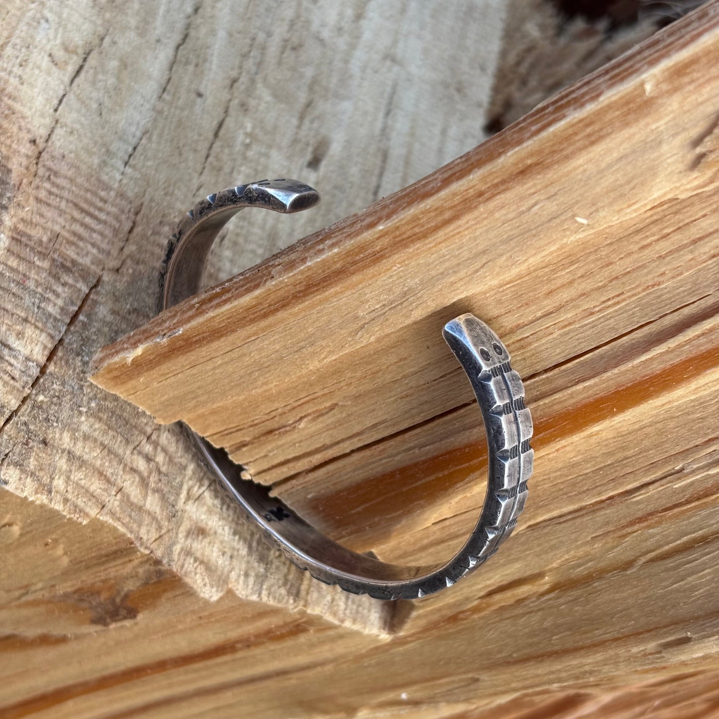 Sterling Snake Stacker Bracelet